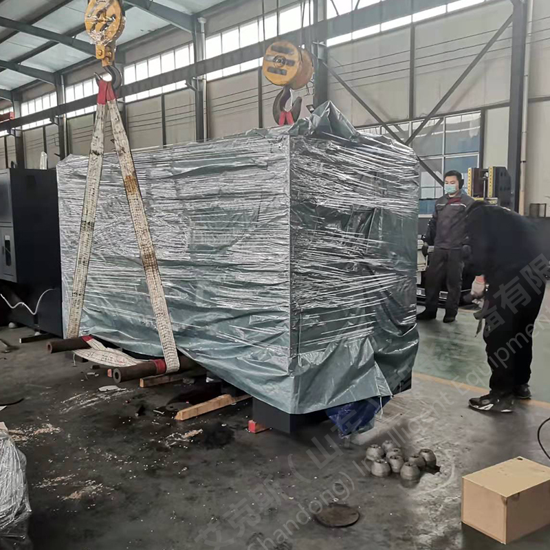 慈溪客户定制的U钻钻孔机正在发货中